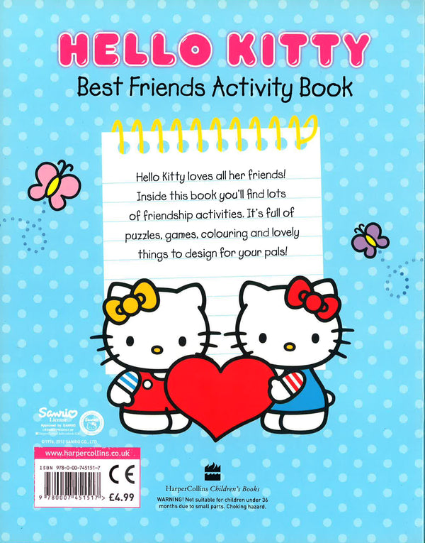 Hello Kitty and Friends: You're My BFF: A Fill-In Book