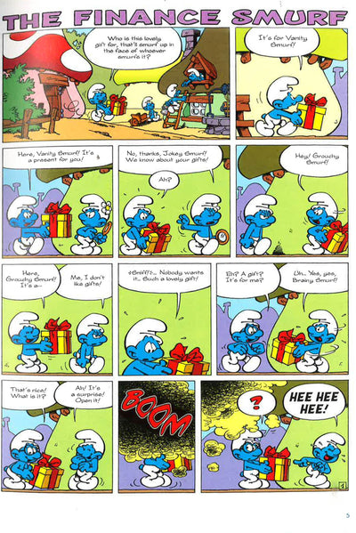 The Finance Smurf Fan Adaptation