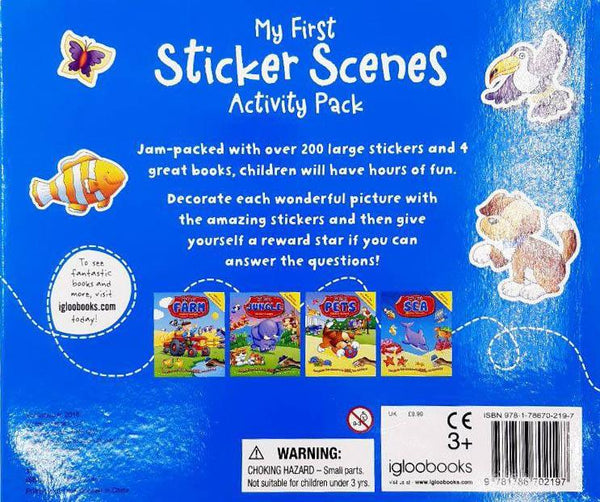 My First Sticker Scenes Activity Pack BBW BOOKS SINGAPORE PTE LTD